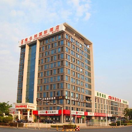 Vienna International Hotel Shenzhen Guangming Avenue Esterno foto